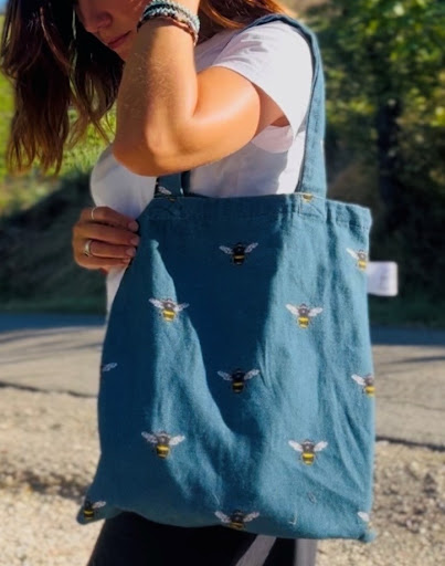 Shopper in cotone naturale