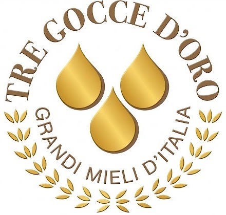 Logo Tre Gocce d'Oro - Grandi Mieli d'Italia